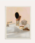 Bathroom Vanity A4 Art Print